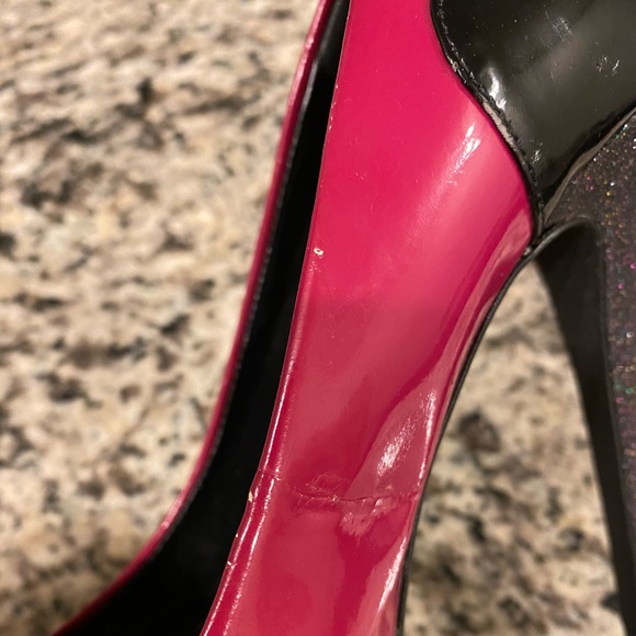 COPY - BCBGeneration PL-Please Magenta Glitter He… - Picture 9 of 13